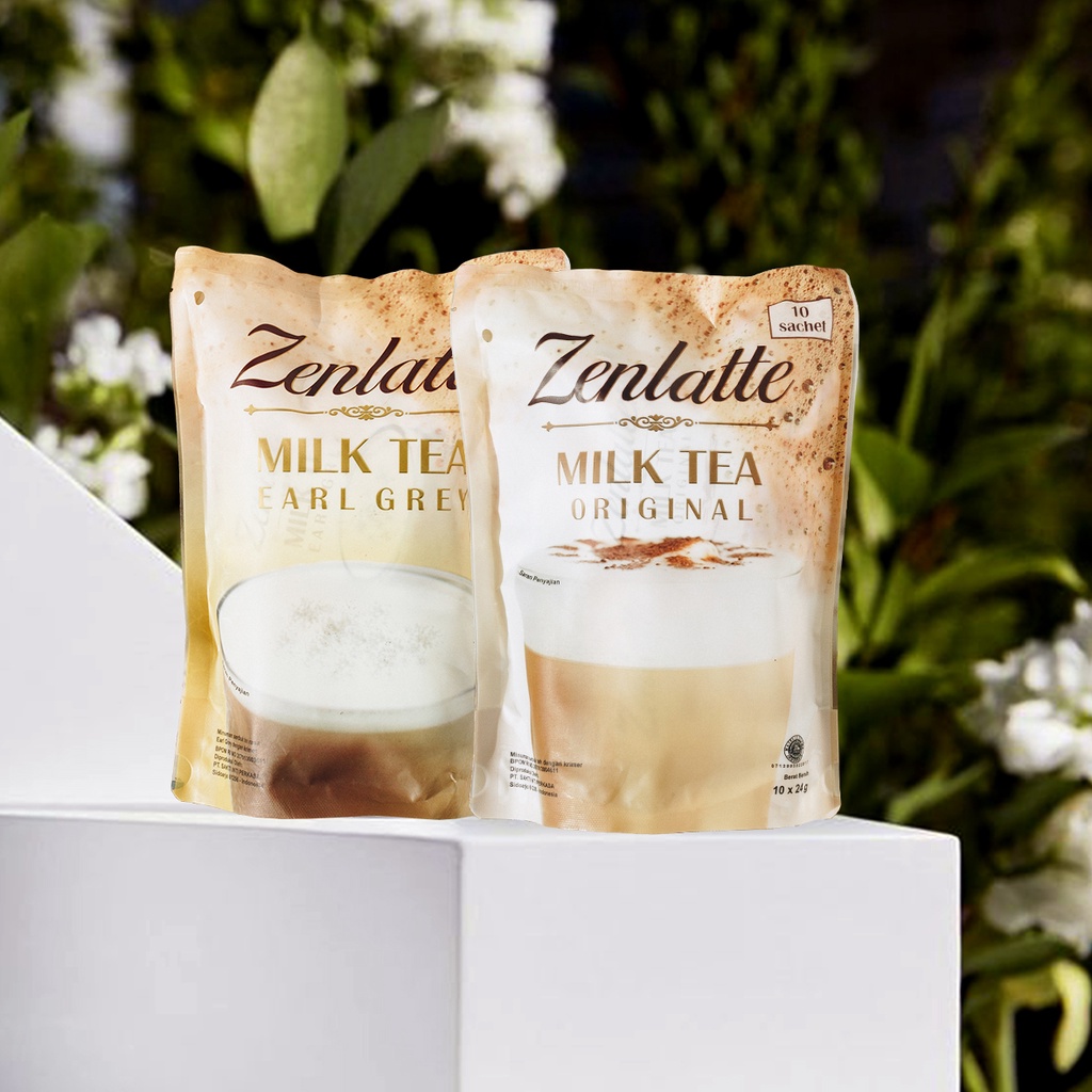 Jual Bundling Zenlatte Milk Tea Pouch & Earl Grey Pouch | Shopee Indonesia