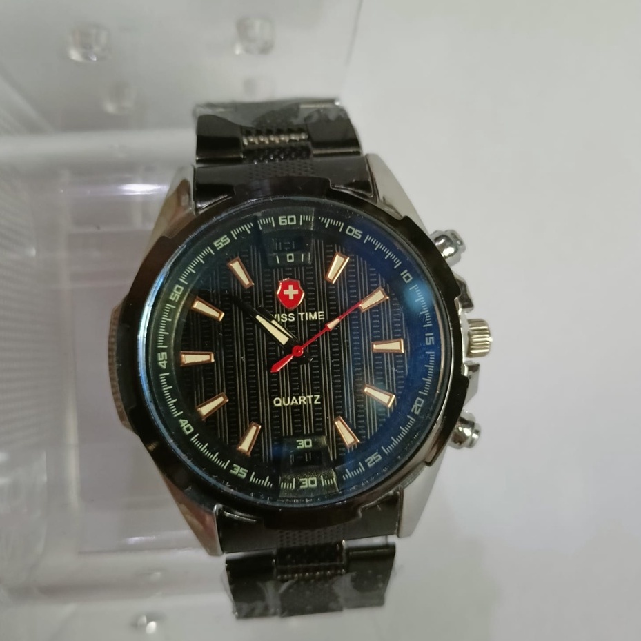 Jam Tangan Analog Pria Swiss Time Kekinian