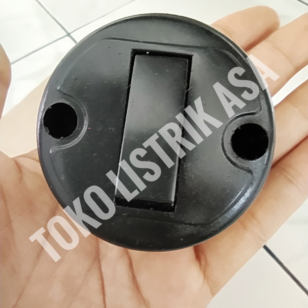 Saklar Hitam Engkel / Single OB Broco – 630N