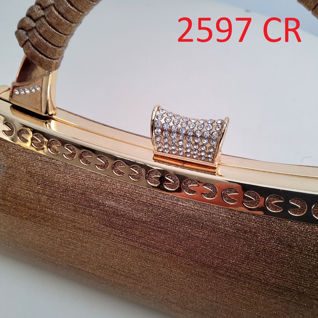 FARNELL - Tas Pesta Farnell 2708/2597/2688/2697 Clutch Elegan Mewah Kondangan Glitter Glossy Diamond