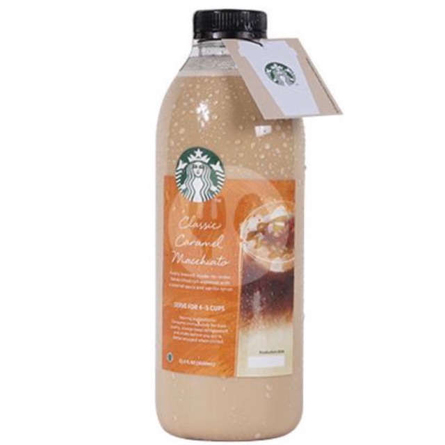 

Classic caramel macchiato 1 liter starbucks