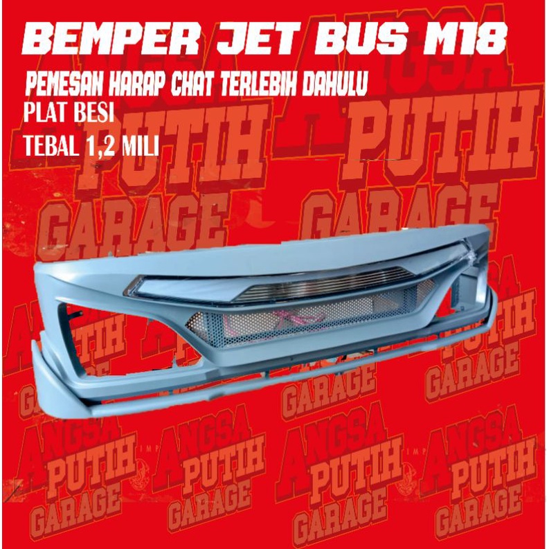 Bemper Jet Bus M18 Truck Dan Pick up +Pijakan