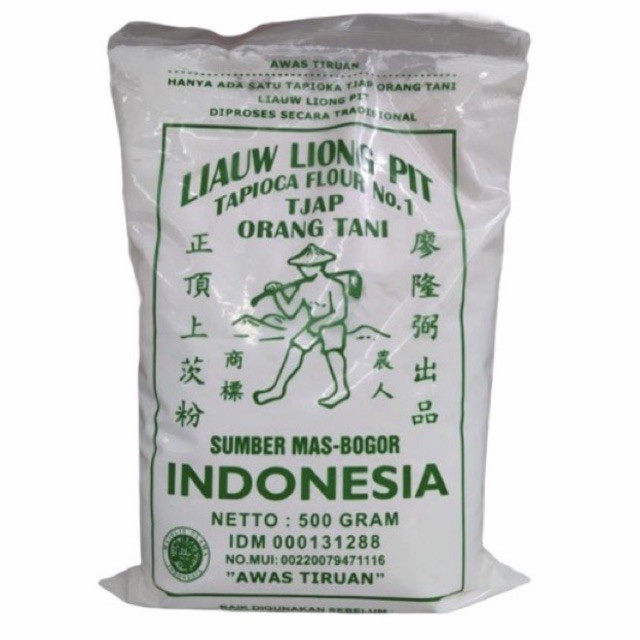 Tepung Tapioka Sagu Tani Liauw Liong Pit Cap Orang Tani