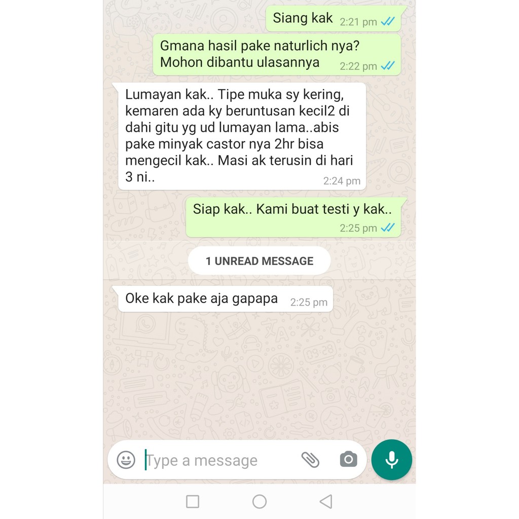 NATURLICH CASTOR OIL MINYAK JARAK OBAT JERAWAT AMPUH UNTUK BRUNTUSAN FLEK HITAM BEKAS JERAWAT