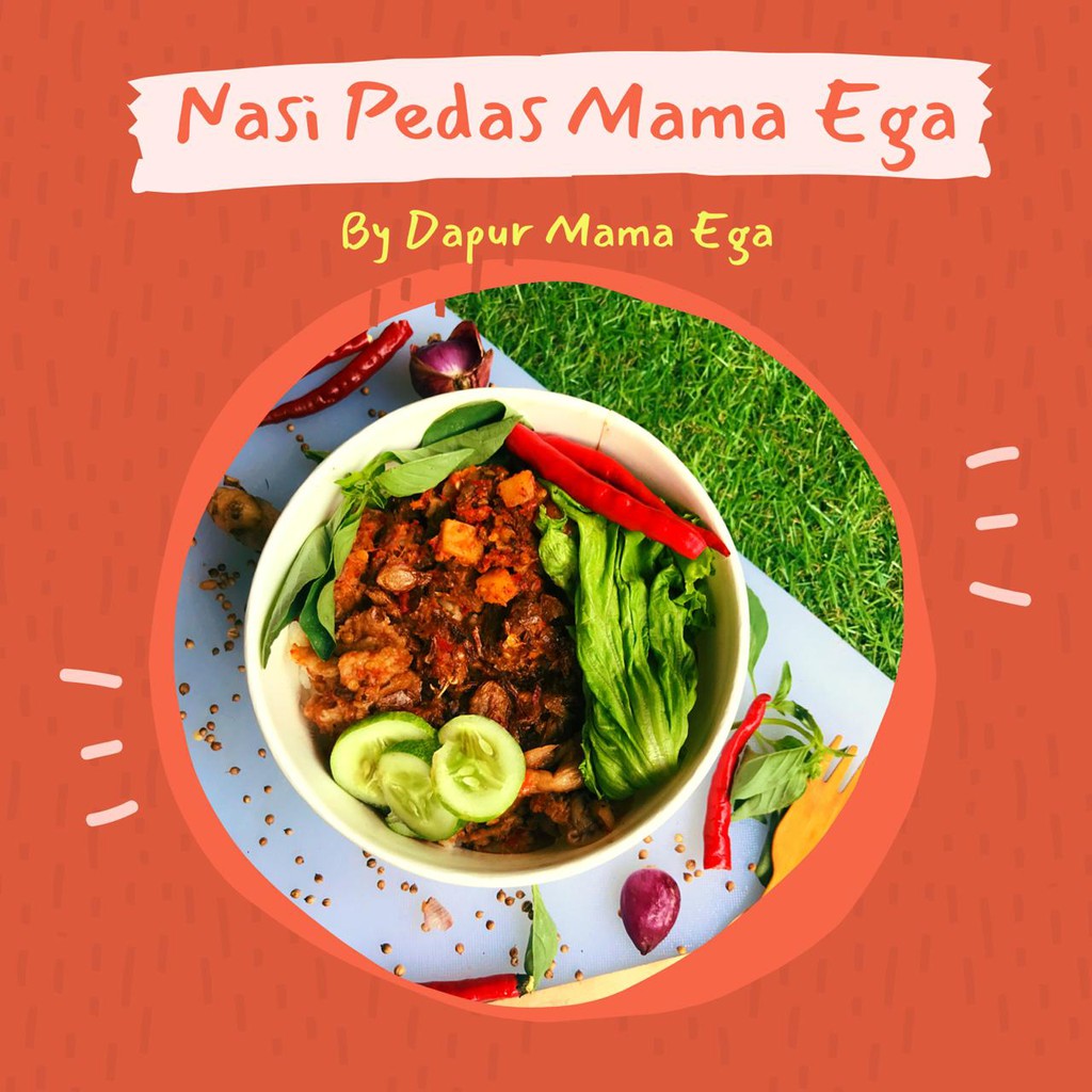 

RICE BOWL 'NASI PEDAS MAMA EGA'