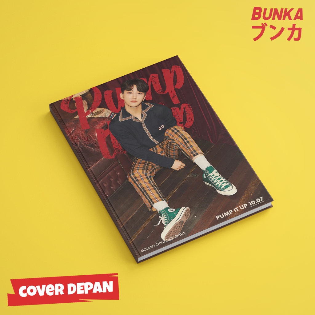 

Notebook KPOP Golden Child Pump Joochan Hardcover A5 Buku Tulis Catatan Notes Agenda Planner Jurnal