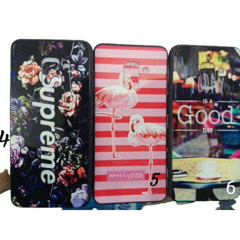 CASE FUZE GLASS TANTILA CASING SOFTCASE SAMSUNG A8 2018