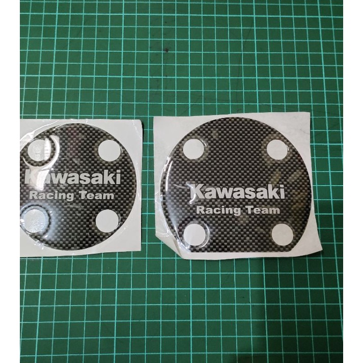 emblem tutup mesin ninja rr ninja r