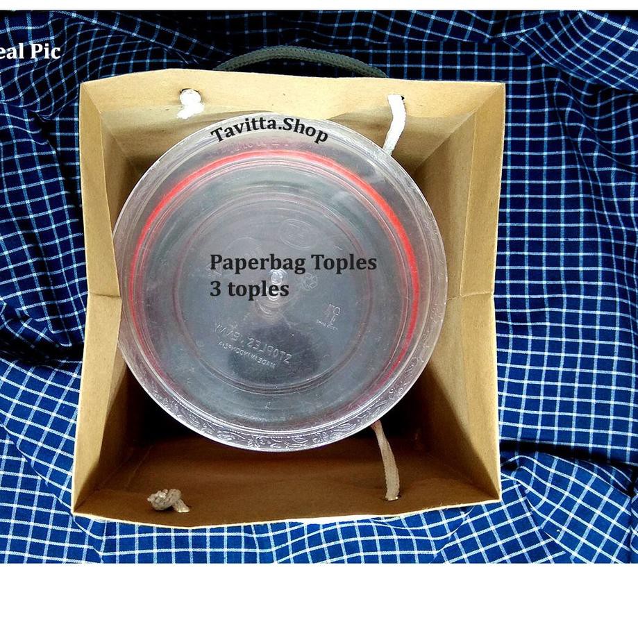 

QL8N Paperbag s 3-Toples 15x15 cm V6ŁQ