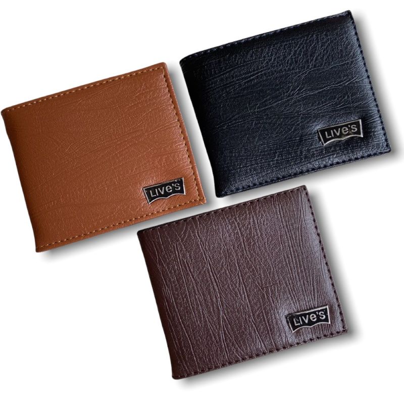 Dompet Pria Kulit Simple Trendy Kualitas Eksport