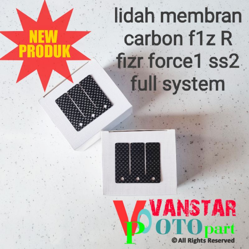 lidah membran carbon f1z R fizr force1 ss2 full system