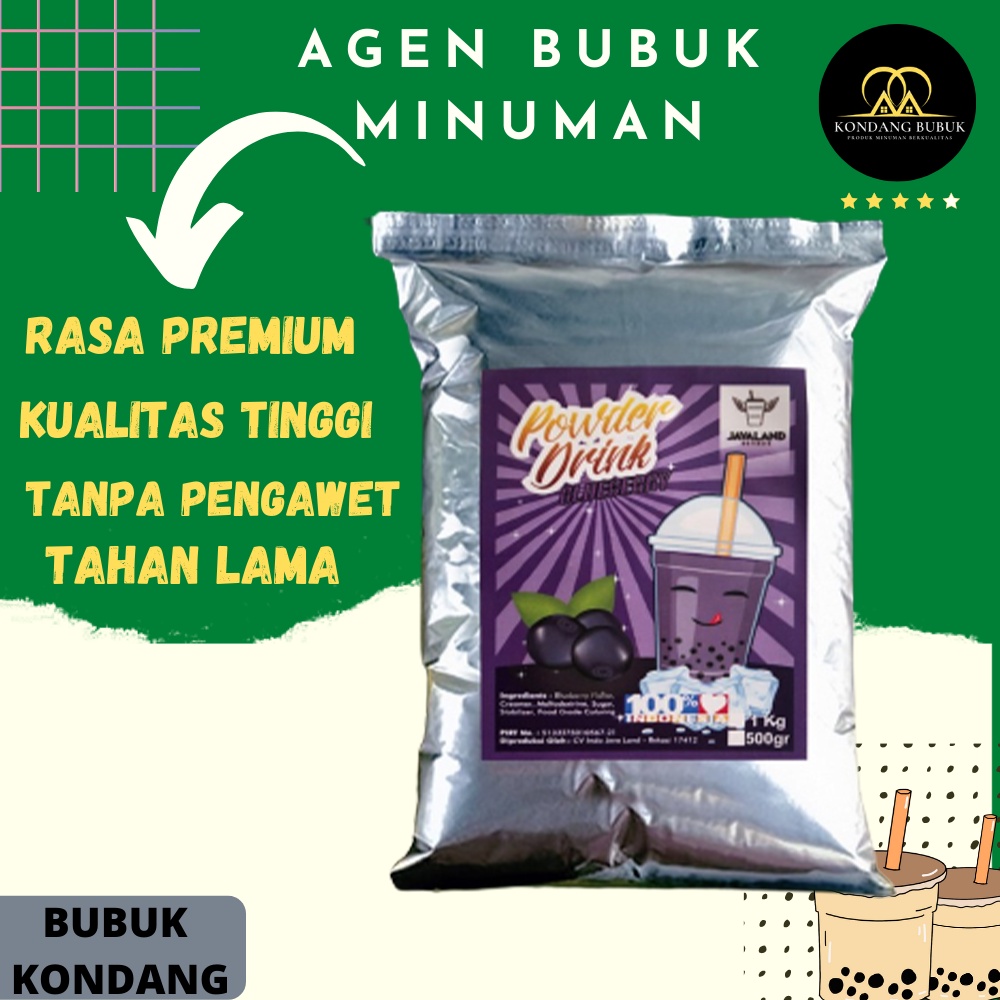 

BUBUK MINUMAN PREMIUM RASA BLUBERY