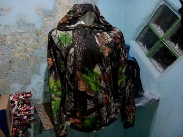 kaos panjang hoddie loreng camo perbakin/hoodie/hodie/kaos panjang hunting pemburu army outdoor