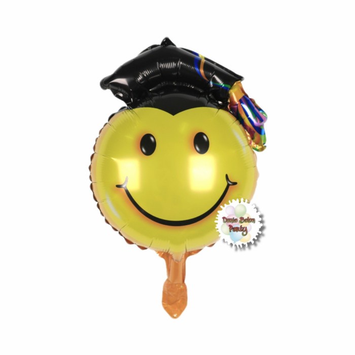 Balon Foil Smile / Smile Graduation ( 40cm)