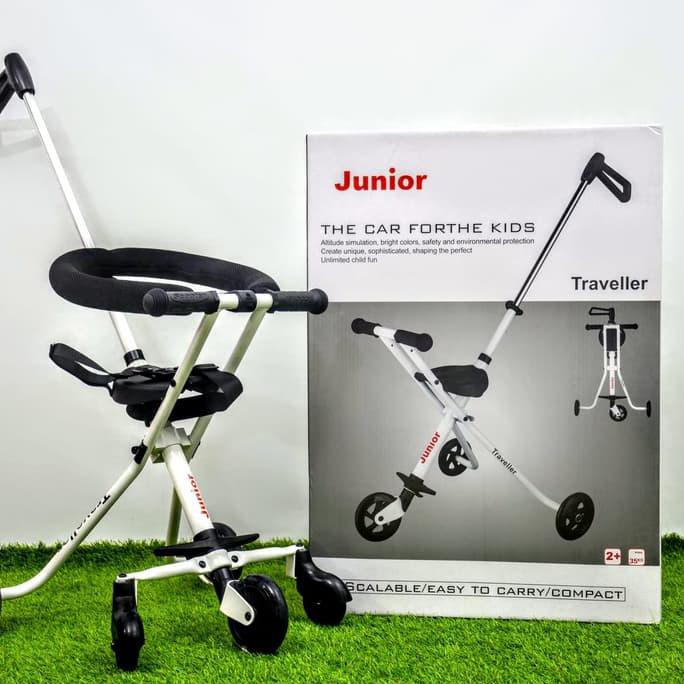 Stroller Buggy Junior Traveller - Hitam