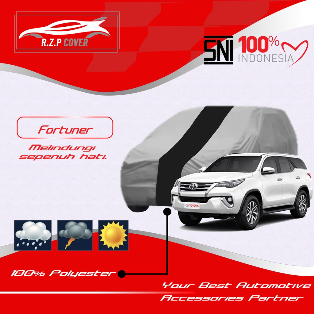 SELIMUT MOBIL FORTUNER COVER MOBIL FORTUNER SARUNG MOBIL FORTUNER BERKUALITAS