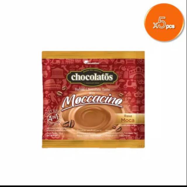 

Chocolatos Drink Coffee Moccacino 20gx5 sachet