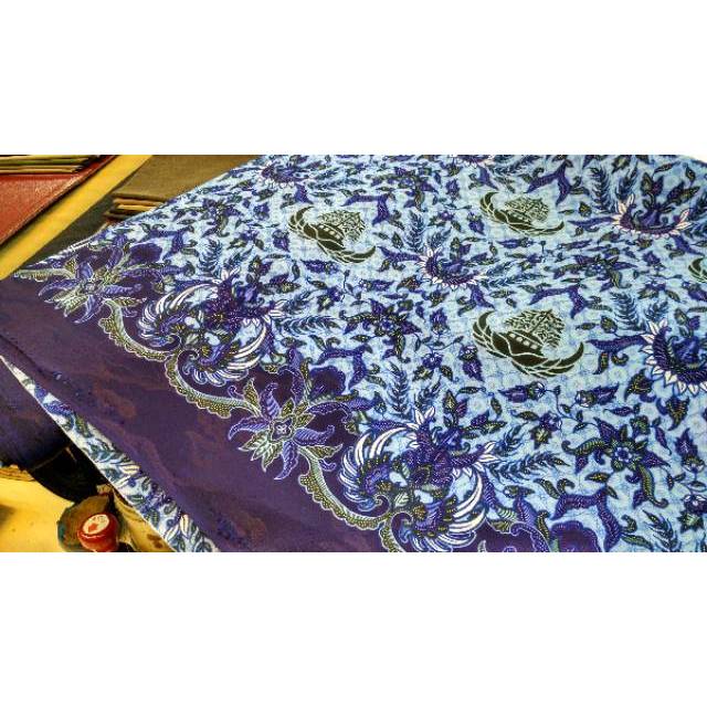 Bahan kain seragam batik korpri sutra per 0,5m