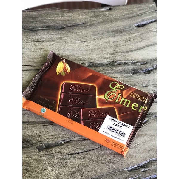 

Cokelat Batang Elmer Dark Chocolate Compound 1 Kg