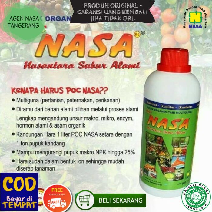 Pupuk Organik Cair (POC) NASA PUPUK NASA SAWIT