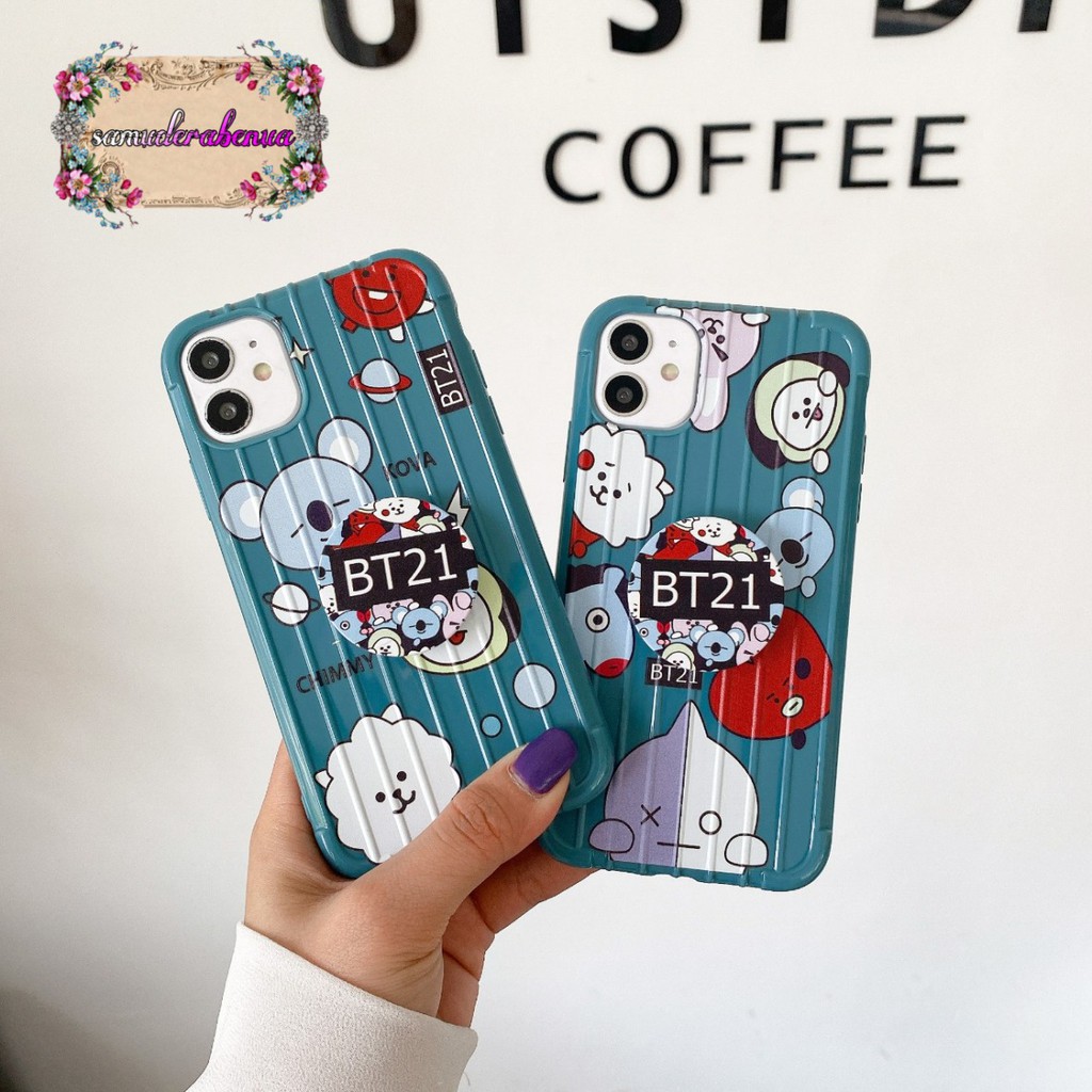 SS263 Softcase Popsocket KARTUN Xiaomi Redmi Note 4 5a Prime 5 6 7 8 9 9s Pro SB1641