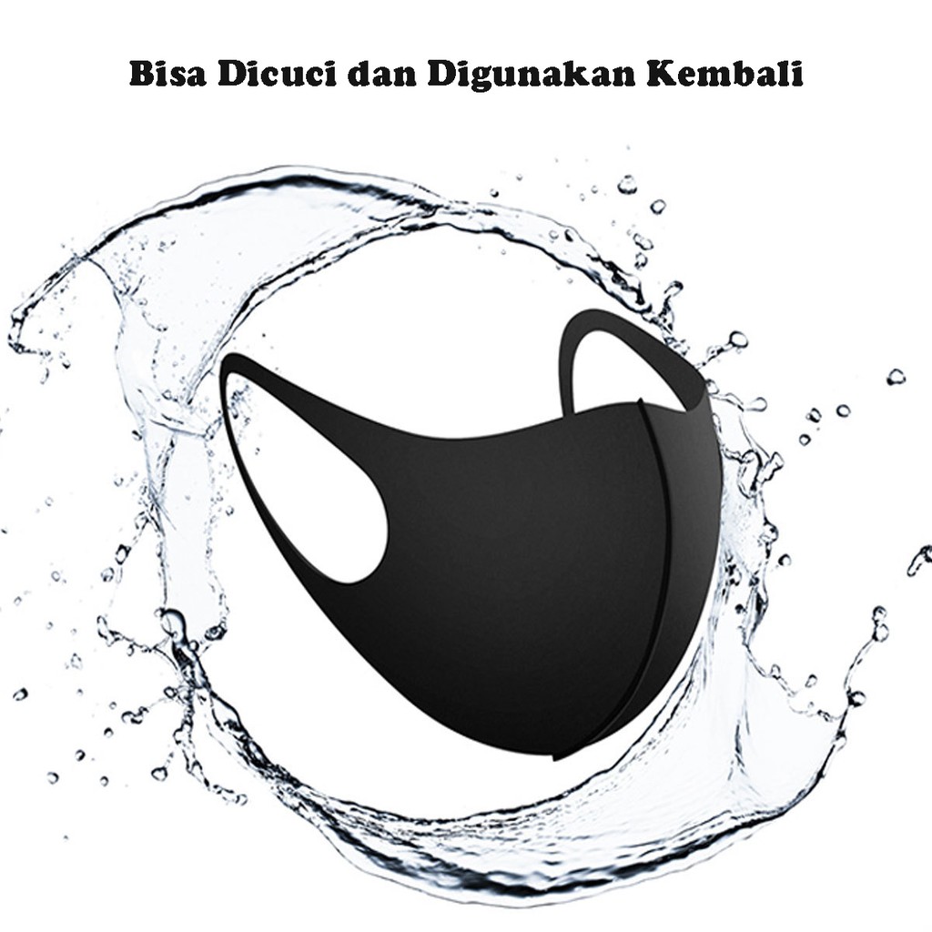 MASKER SCUBA KOREA dewasa anak2 kain polos bisa dicuci dan Masker ANTI POLUSI/DEBU/BAKTERI