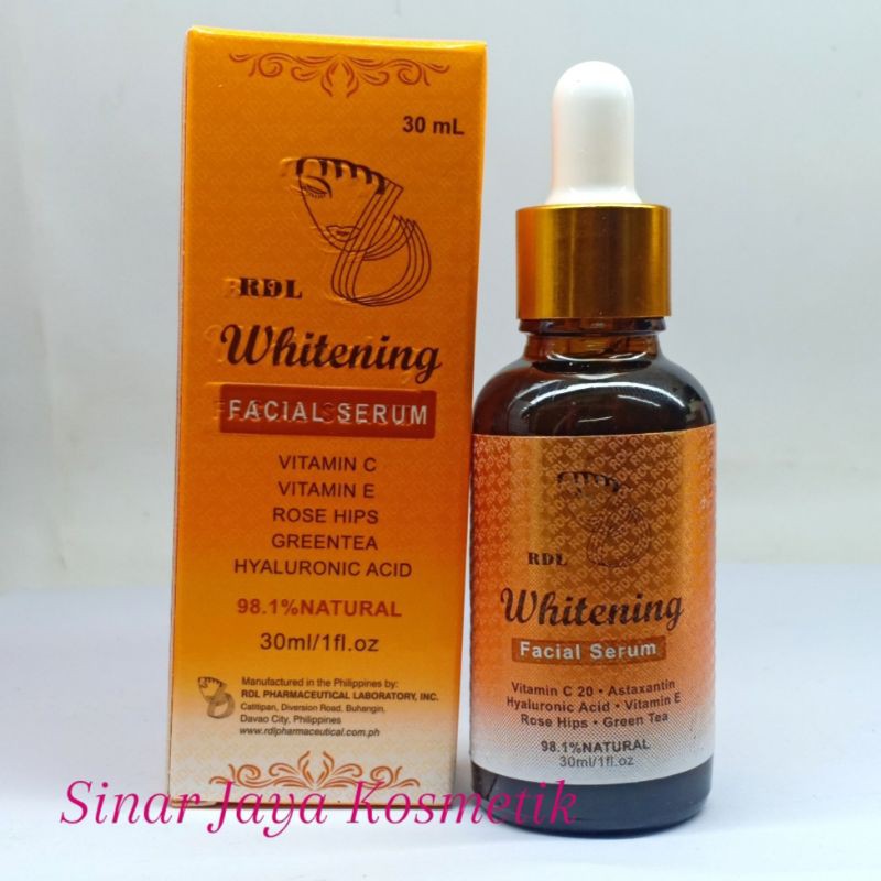 SERUM RDL WHITENING 30.ML // SERUM WAJAH