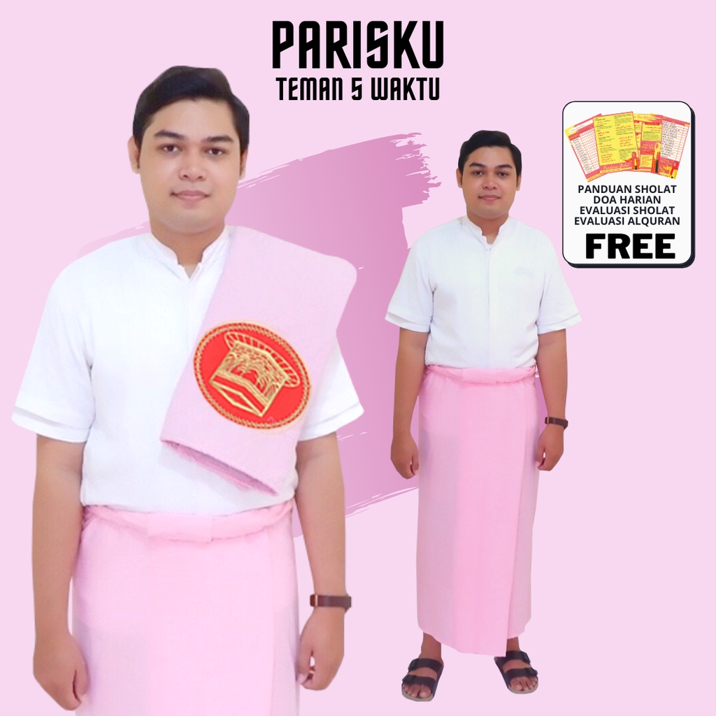 Sarung dewasa polos pink bukan wadimor atlas bhs gajah duduk model Sarung terbaru 2020