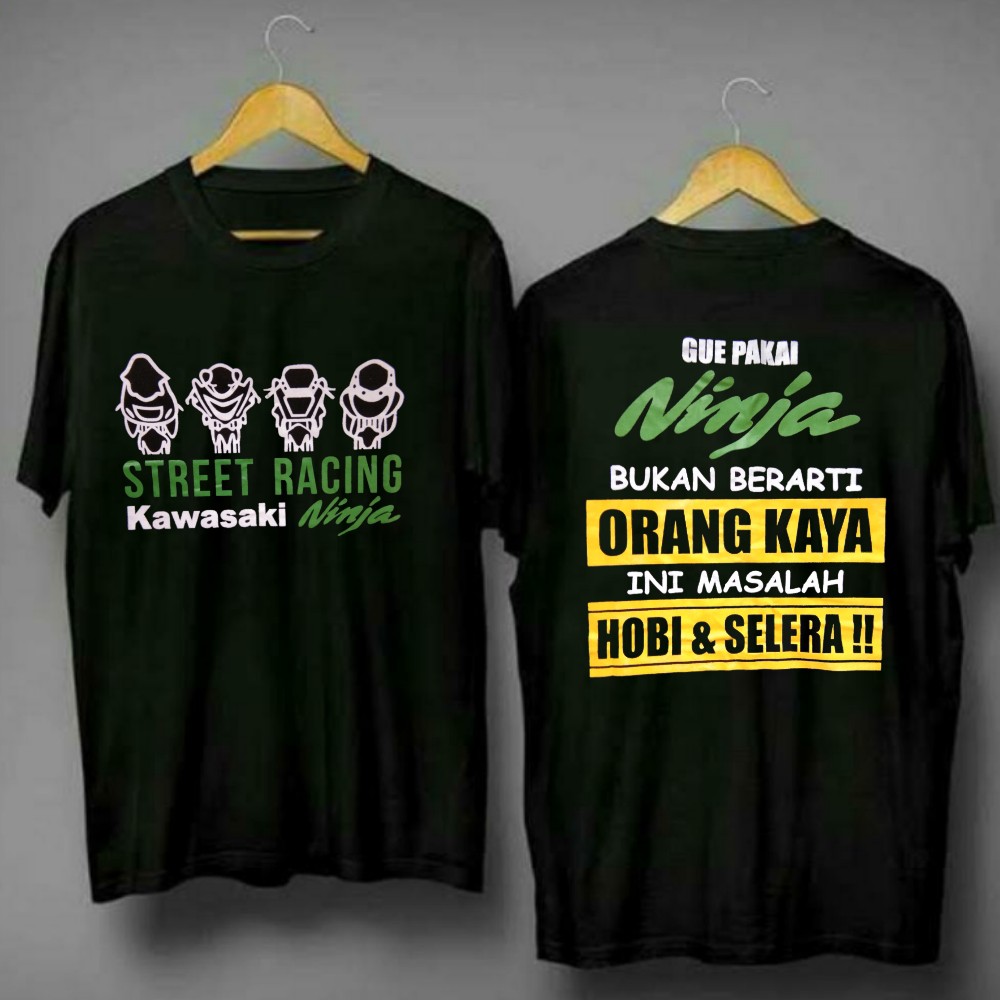 MARMARSHOPP KAOS  PRIA KAOS  RACING  KAWASAKI NINJA  