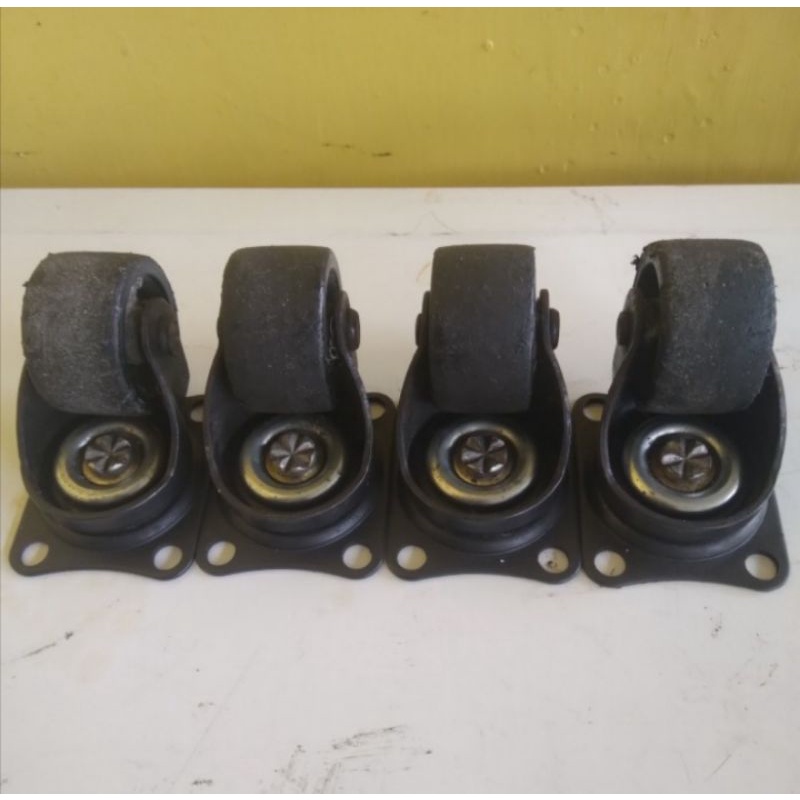 Lot 4 Pcs Mini Roda Ex Mesin Fotocopy