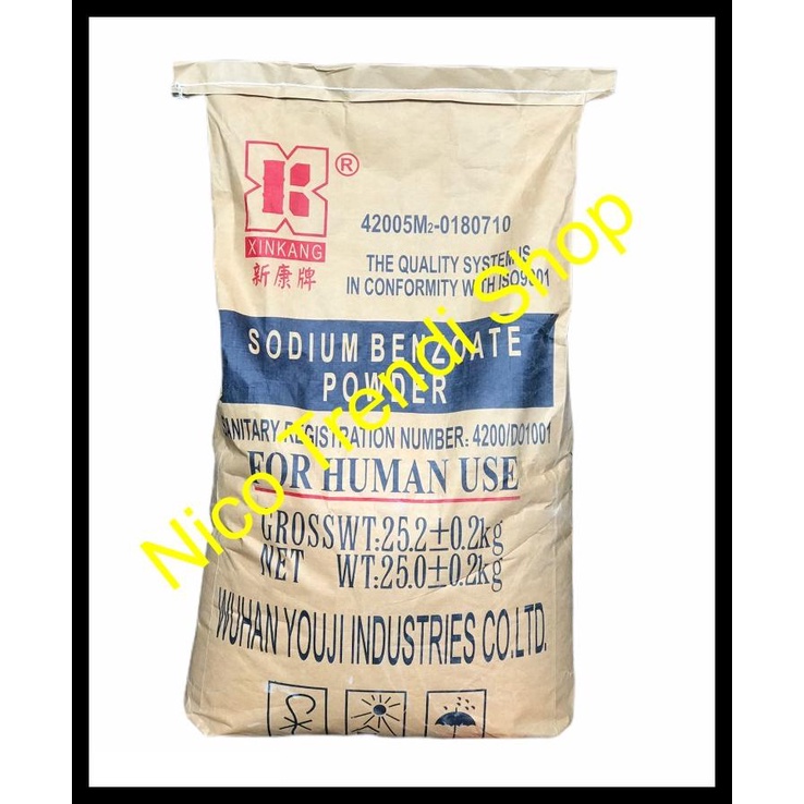 

TERBARUU!! Sodium Benzoate 25kg Pengawet Makanan Multifungsi SALE