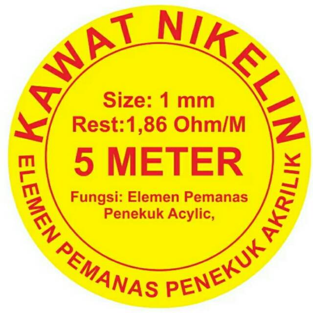 KAWAT NIKELIN/PENEKUK AKTILIK 1 MM