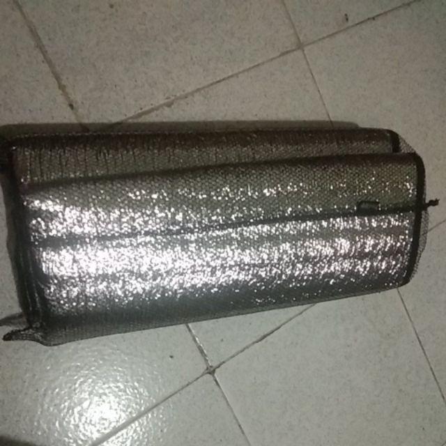 Matras Alumunium Foil 180 X 100 Cm Bisa Buat 2 Orang Ringan Dan Hangat