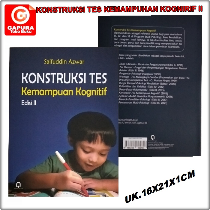 

KONSTRUKSI TES KEMAMPUAN KOGNITIF ED.II