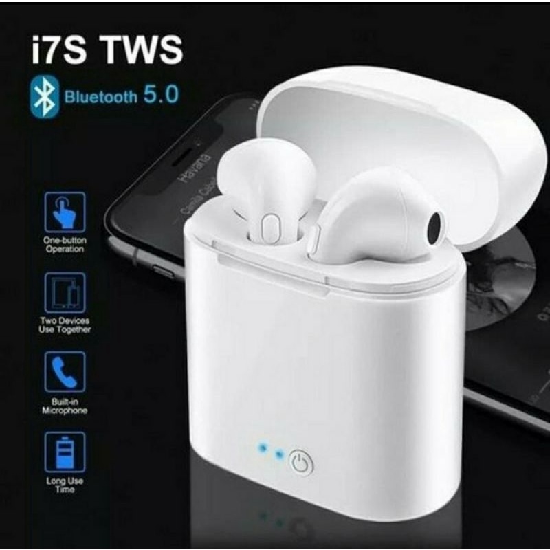 Headset bluetooth I7s TWS