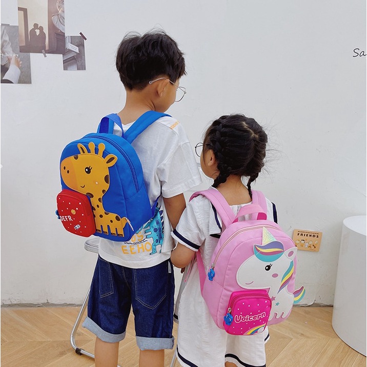 Tas backpack Anak Laki-laki / Perempuan Gambar Karakter Import CB13