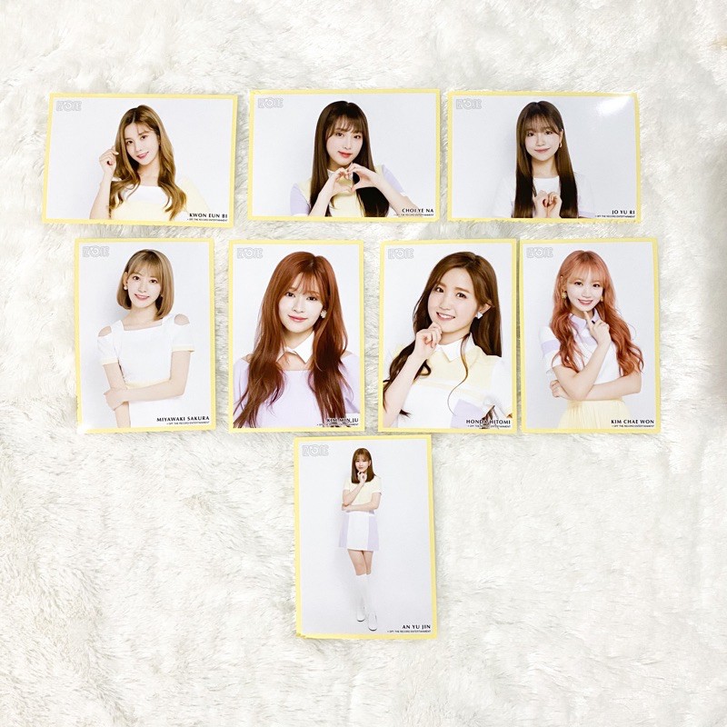 IZONE IZ*ONE Japan Raw photo PP Yena Yuri Sakura Minju Hitomi Chaewon Yujin