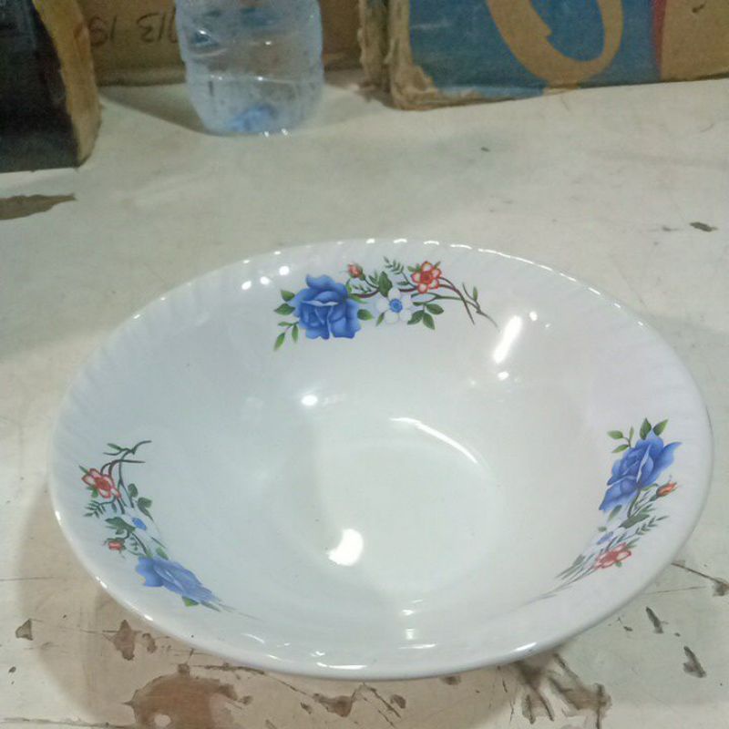 Mangkok Keramik Kembang Biru
