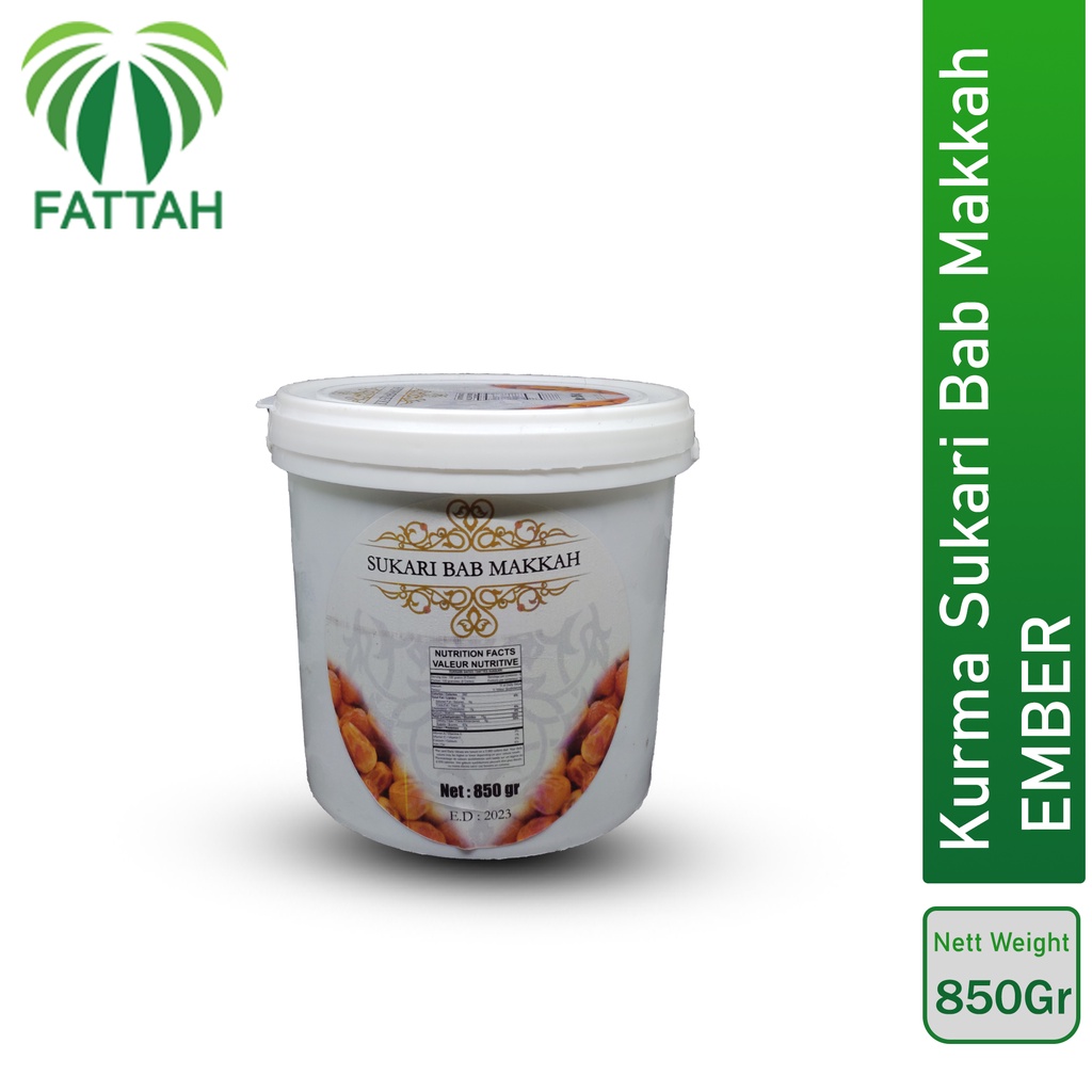 

Kurma Sukari Ember Bab Makkah | kemasan 850gr