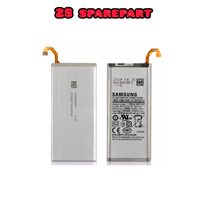 BATERAI / BATRE SAMSUNG J600 / J6 2018 / J810 / J8 2018 / A600 / A6 2018 ORIGINAL