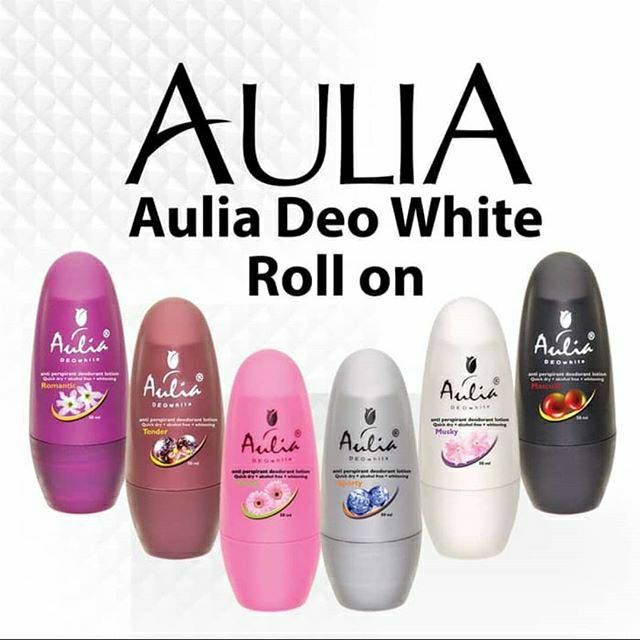 ❤ MEMEY ❤ AULIA Deo White | Deodorant Roll On 50ml