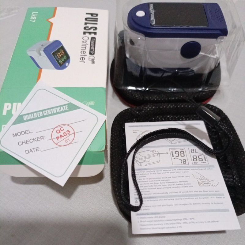 OXIMETER LED Display Merah Simple Dan Mudah Digunakan