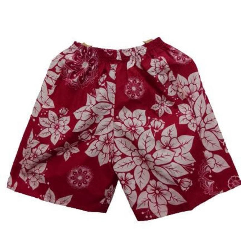 CELANA KOLOR WANITA HOTPANTS MOTIF BUNGA