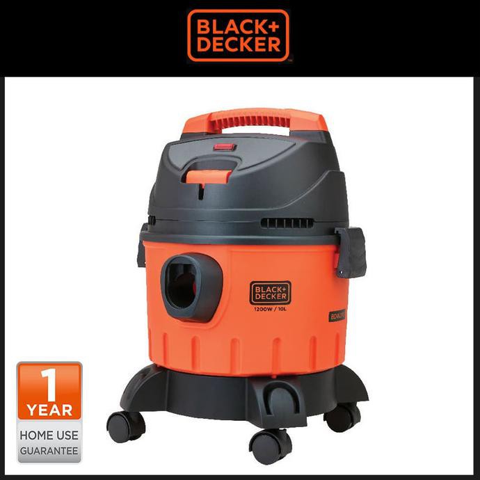 Black + Decker 1200W Wet& Dry Vacuum Cleaner - Vacuum basah kering