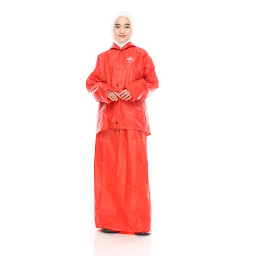 Jas Hujan Mantel Hujan Raincoat ROK TOJAN (Cowok/Cewek)