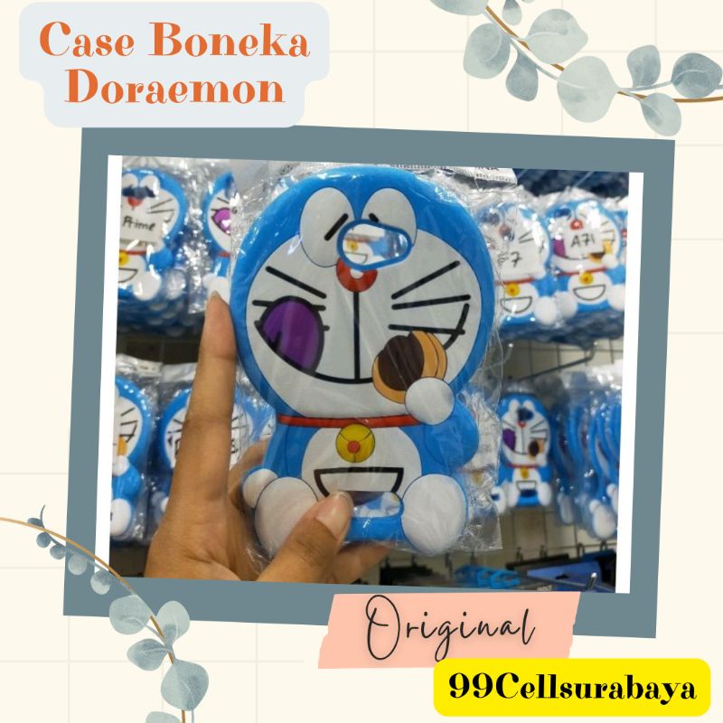 Silicon 3D case boneka Doraemon All type