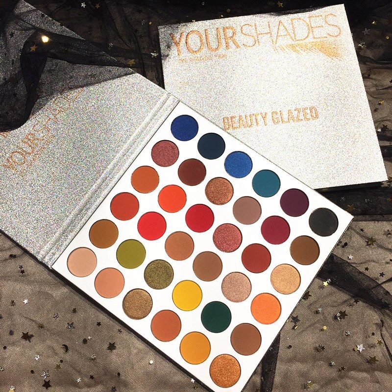 Beauty Glazed Your Shades 36 Color Eyeshadow Beauty Glazed Eyeshadow Pallete Beauty Glazed Eyeshadow Palette Beauty Glazed Eye Shadow Beauty Glazed