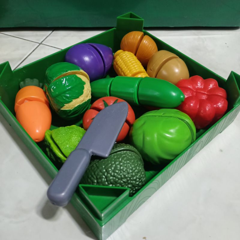 Elc Cut and Play Fruit Potong Buah