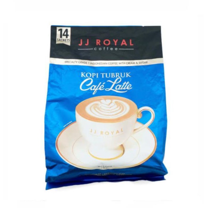 

Coffee JJ Royal Kopi Tubruk Cafe Latte/Import