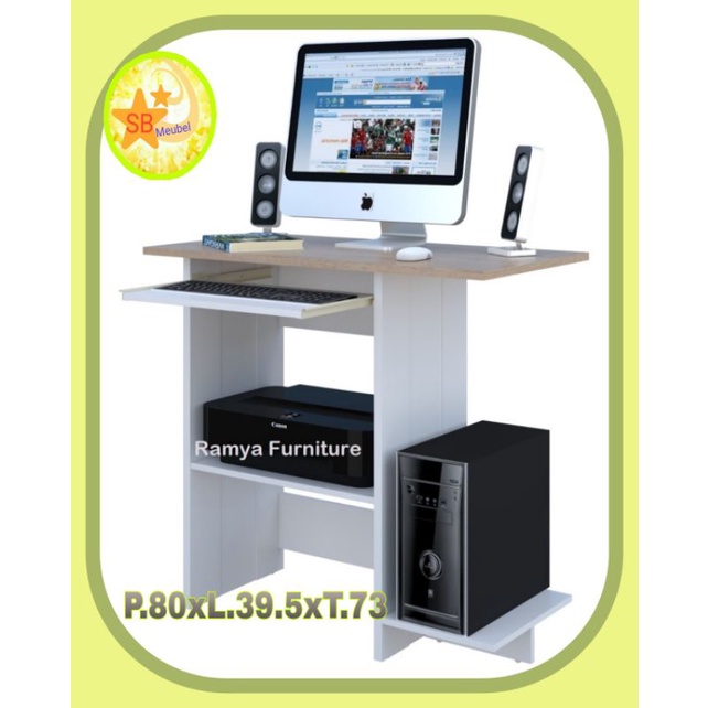 MEJA KOMPUTER MINIMALIS